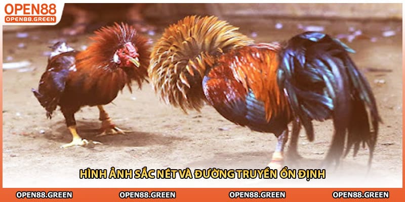 Hình ảnh sắc nét và đường truyền ổn định